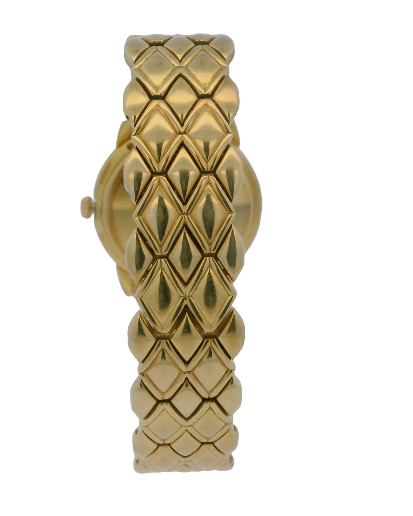 Chaumet 18K Yellow Gold Horned Lugs Watch