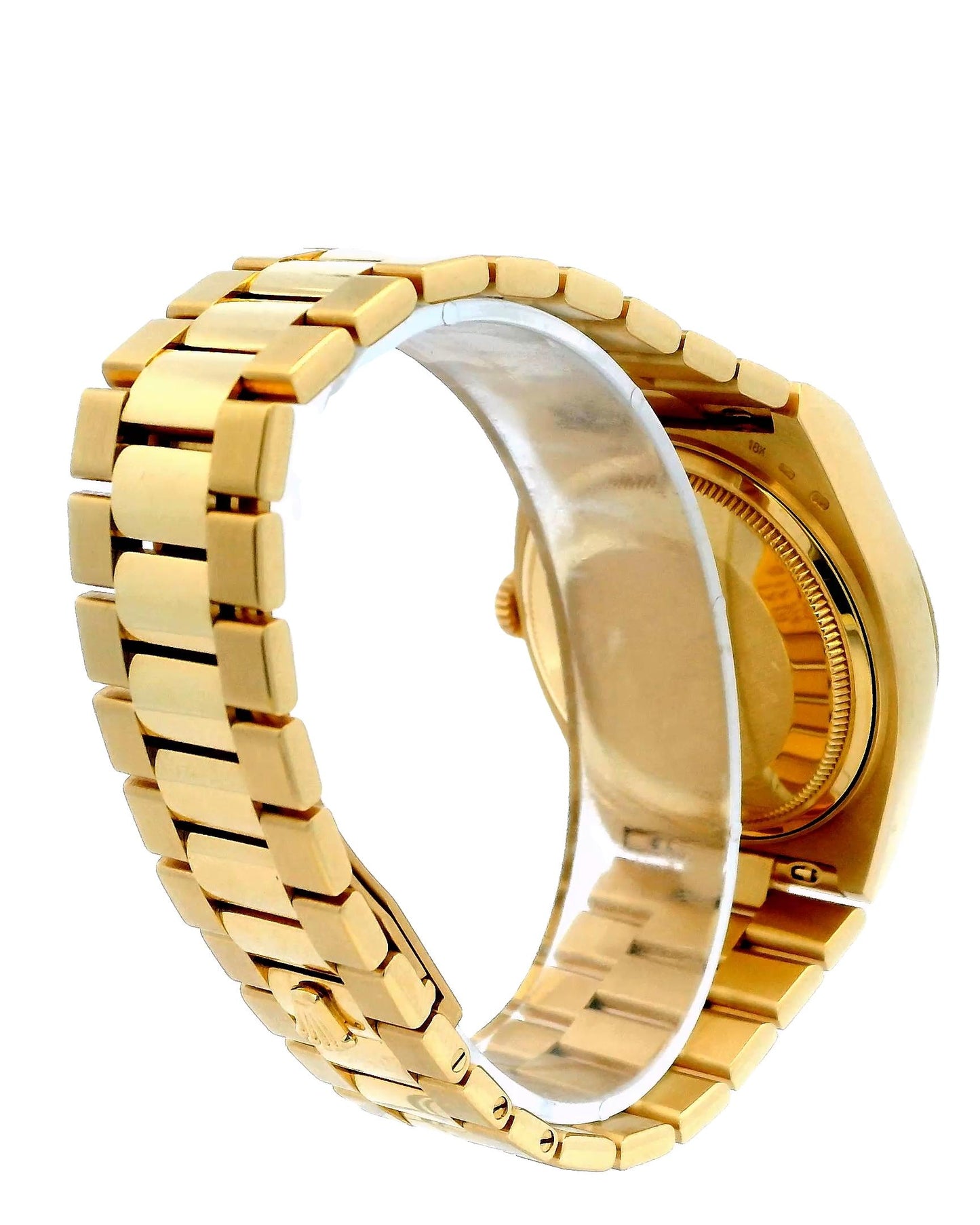 Rolex Day Date Oysterquartz 19018 18K Yellow Gold Box & Papers