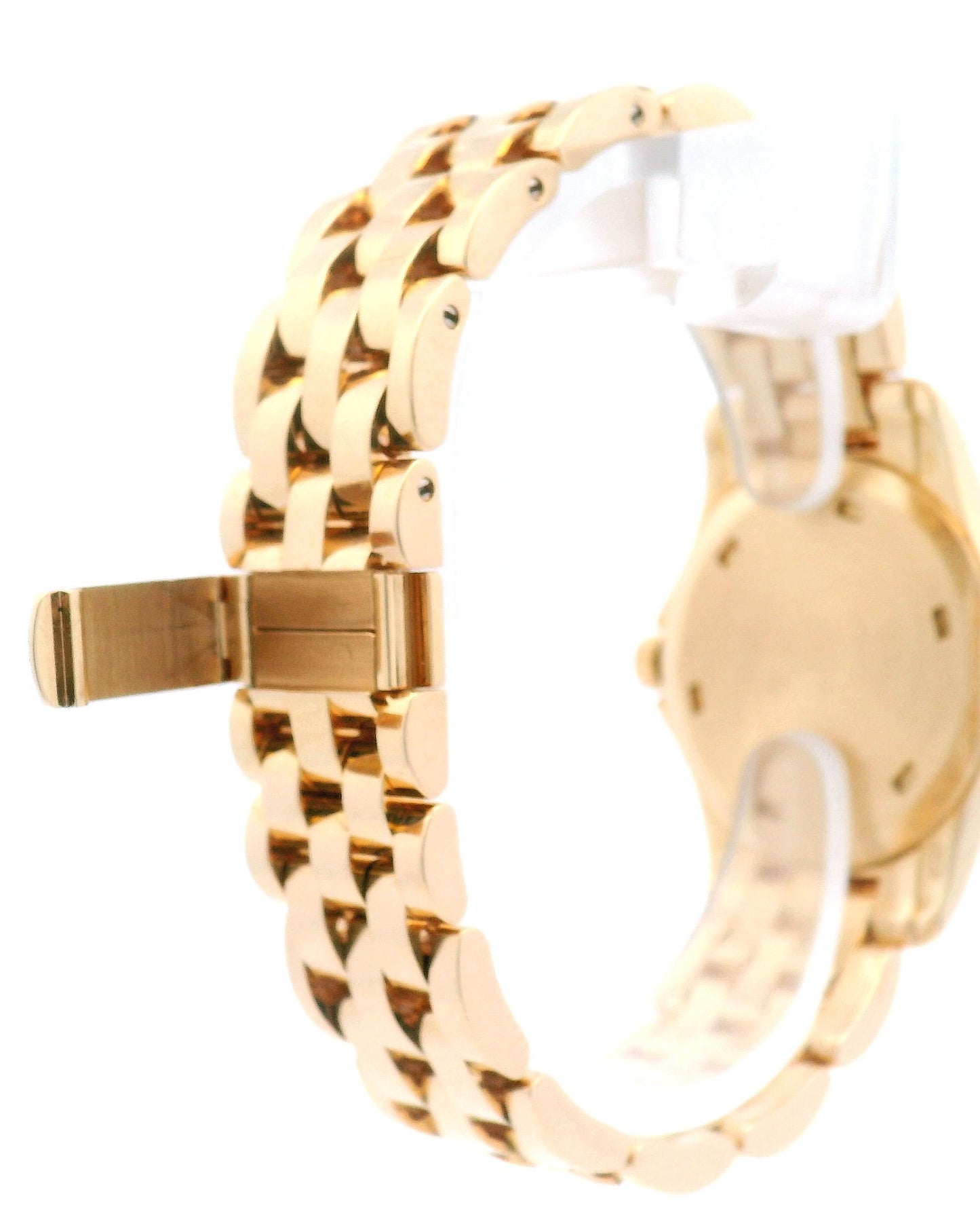 Patek Philippe Calatrava 18k Yellow Gold Diamond Ladies Watch 4906-101J