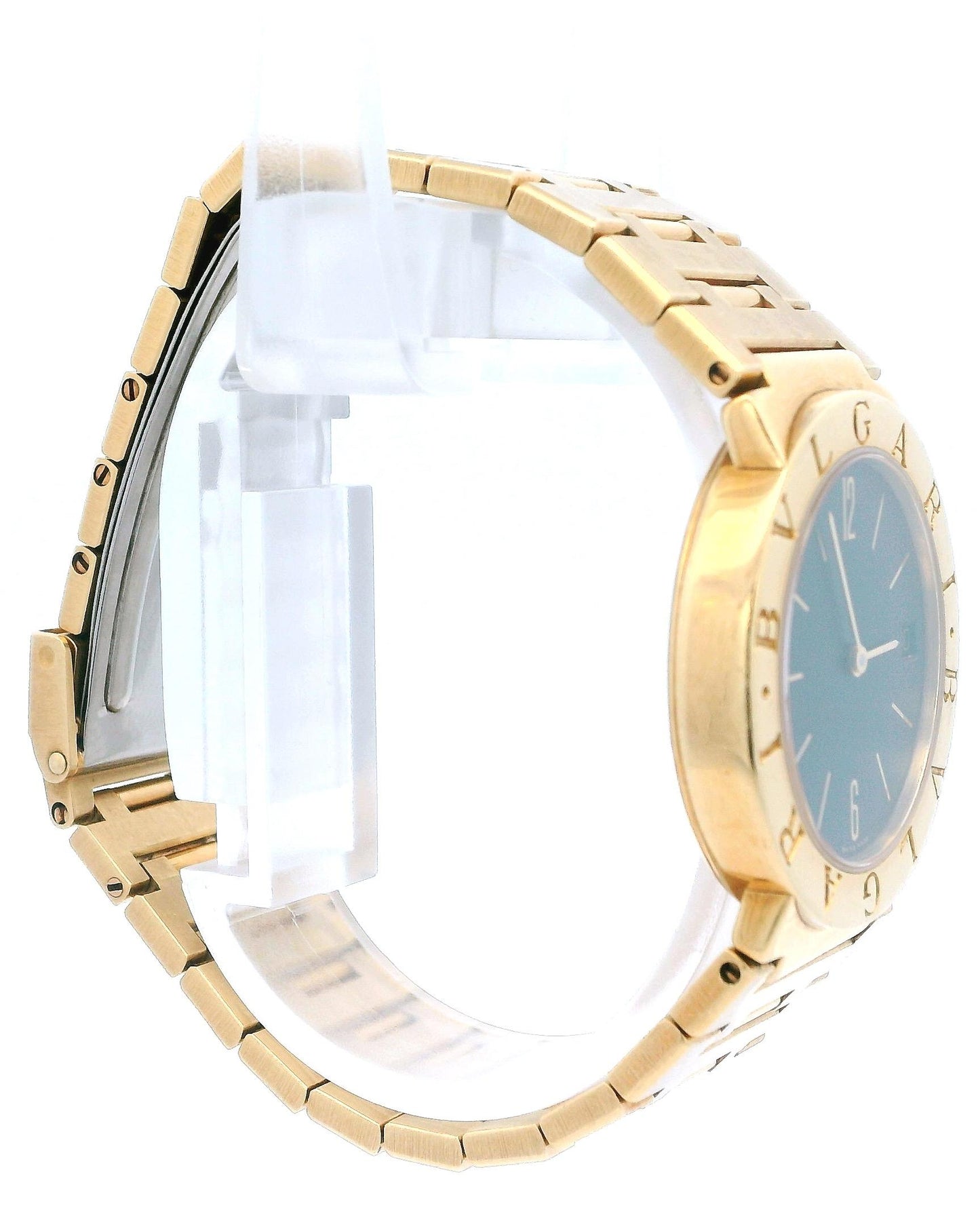 Bvlgari Diagono BB30GGD 18K Yellow Gold Ladies Watch