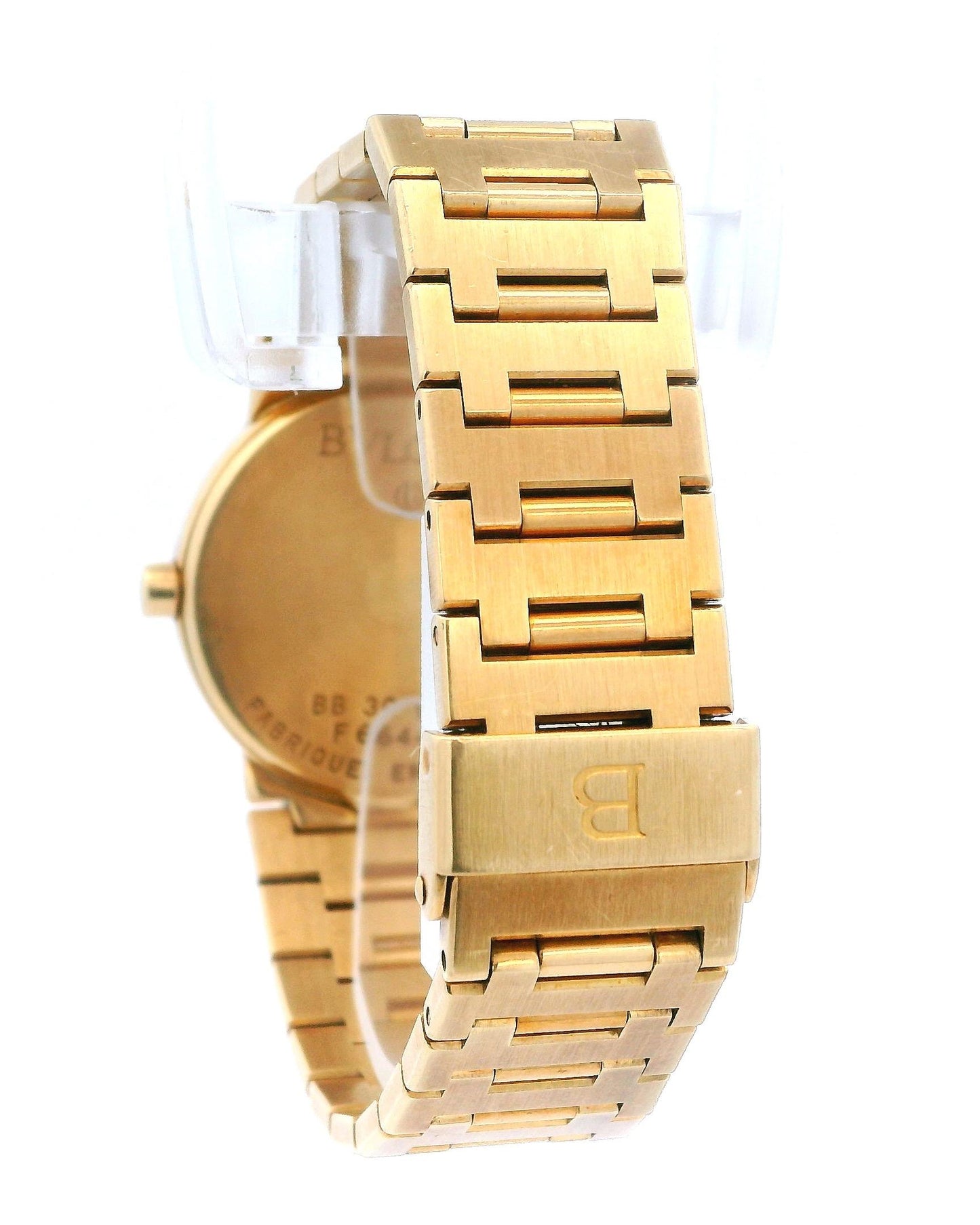 Bvlgari Diagono BB30GGD 18K Yellow Gold Ladies Watch