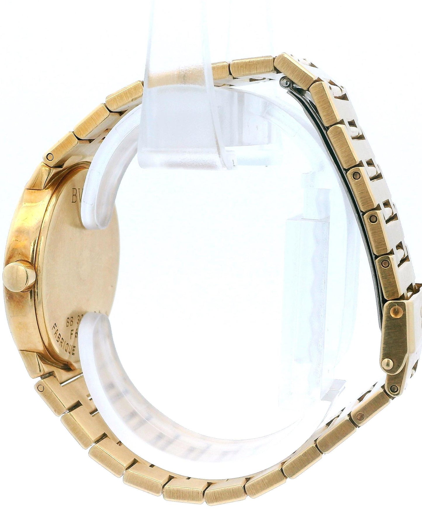 Bvlgari Diagono BB30GGD 18K Yellow Gold Ladies Watch