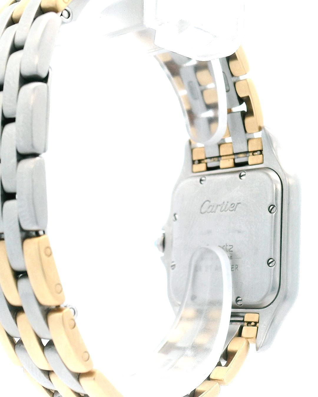 Cartier Panthere Midsize Three-Row Two-Tone Watch(Pre-Owned)