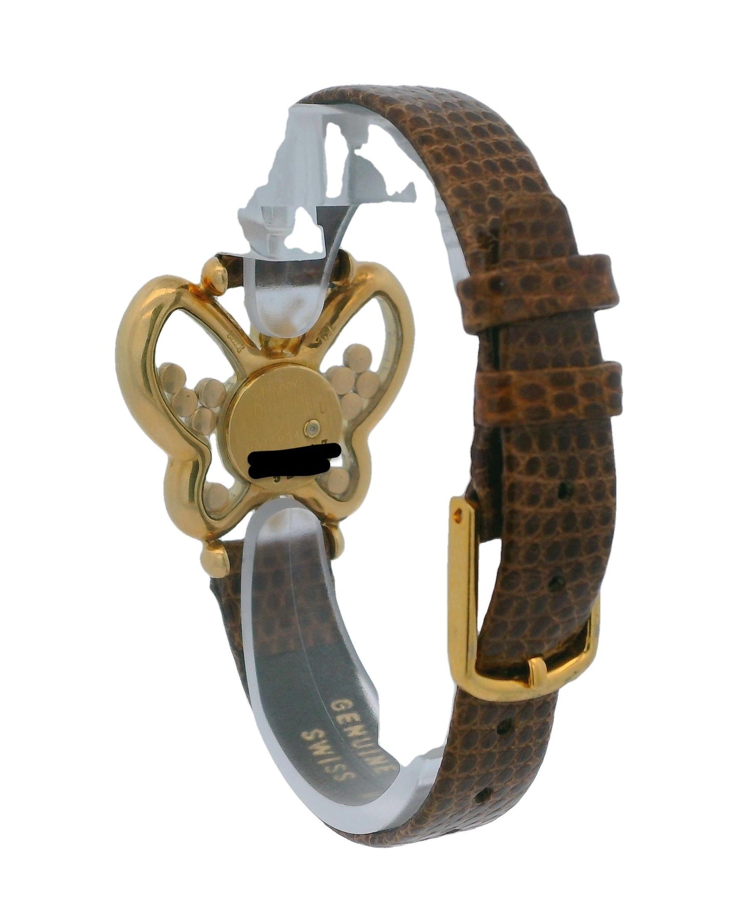 Chopard Happy Diamonds Happy Butterfly 18K Yellow Gold Ladies Watch