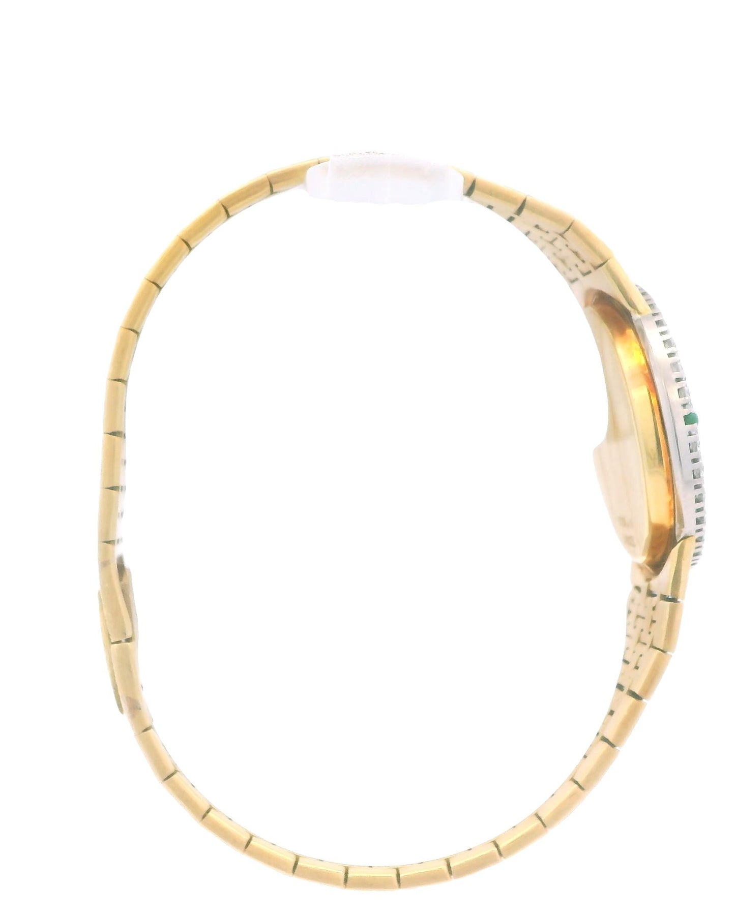 Piaget Turquoise Dial & Diamond Bezel with Emerald 18K Yellow Gold Ladies Watch