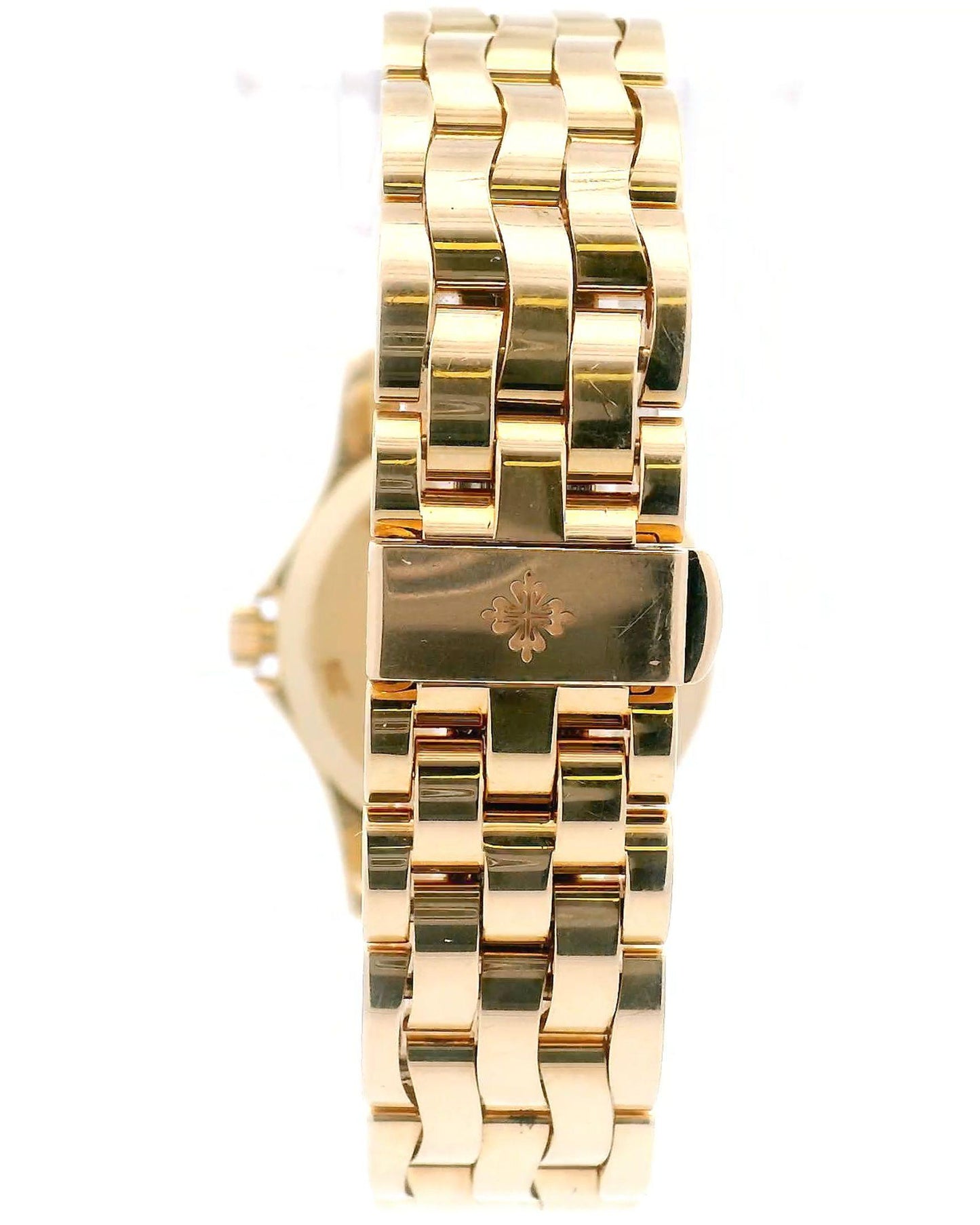 Patek Philippe Calatrava 18k Yellow Gold Diamond Ladies Watch 4906-101J