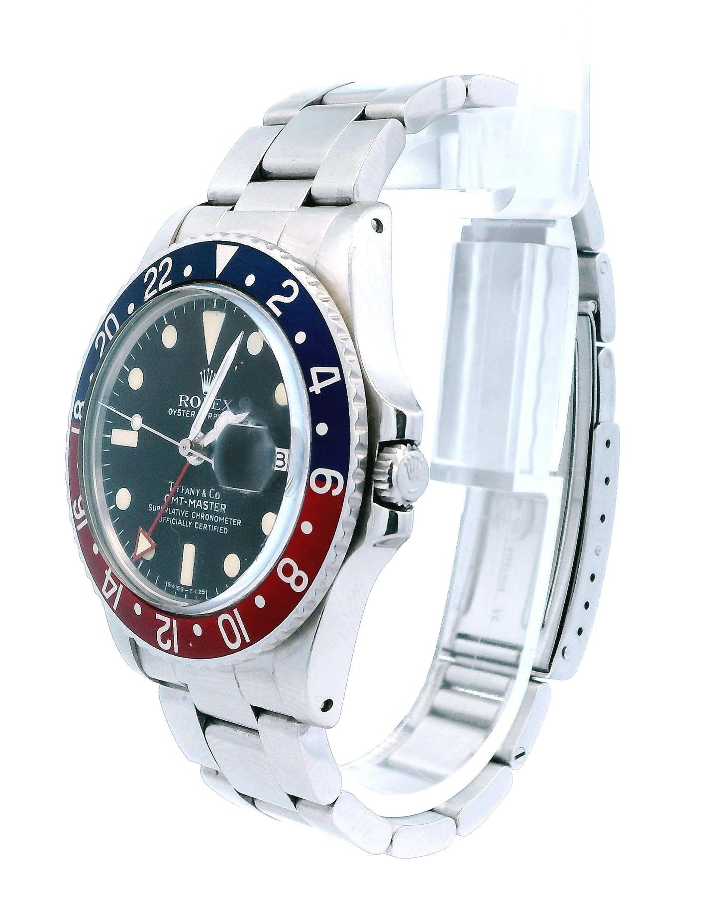 Rolex 1675 'Pepsi' GMT-MASTER Tiffany Dial Vintage Watch