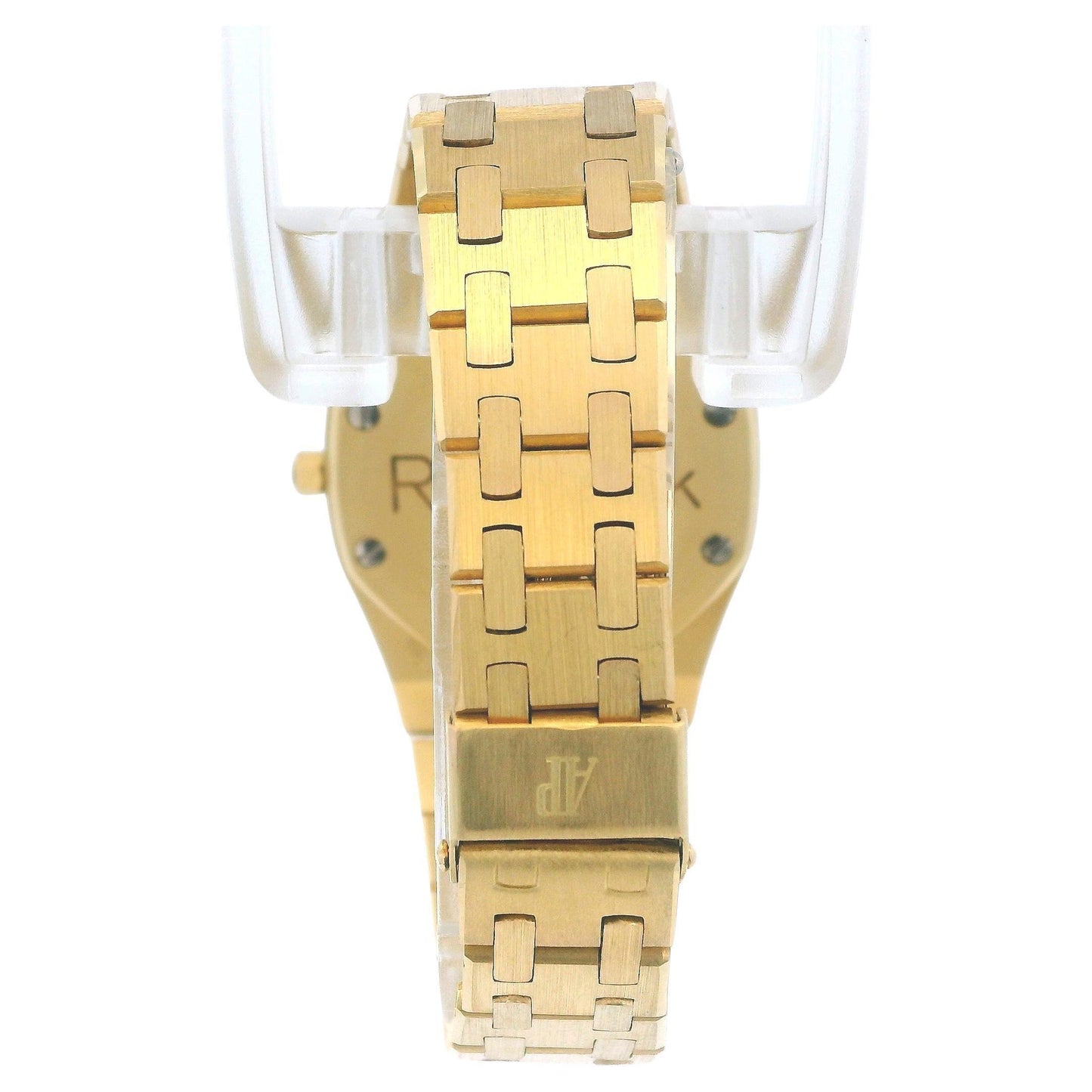 Audemars Piguet Royal Oak 18K Yellow Gold Quartz Diamond Ladies Watch