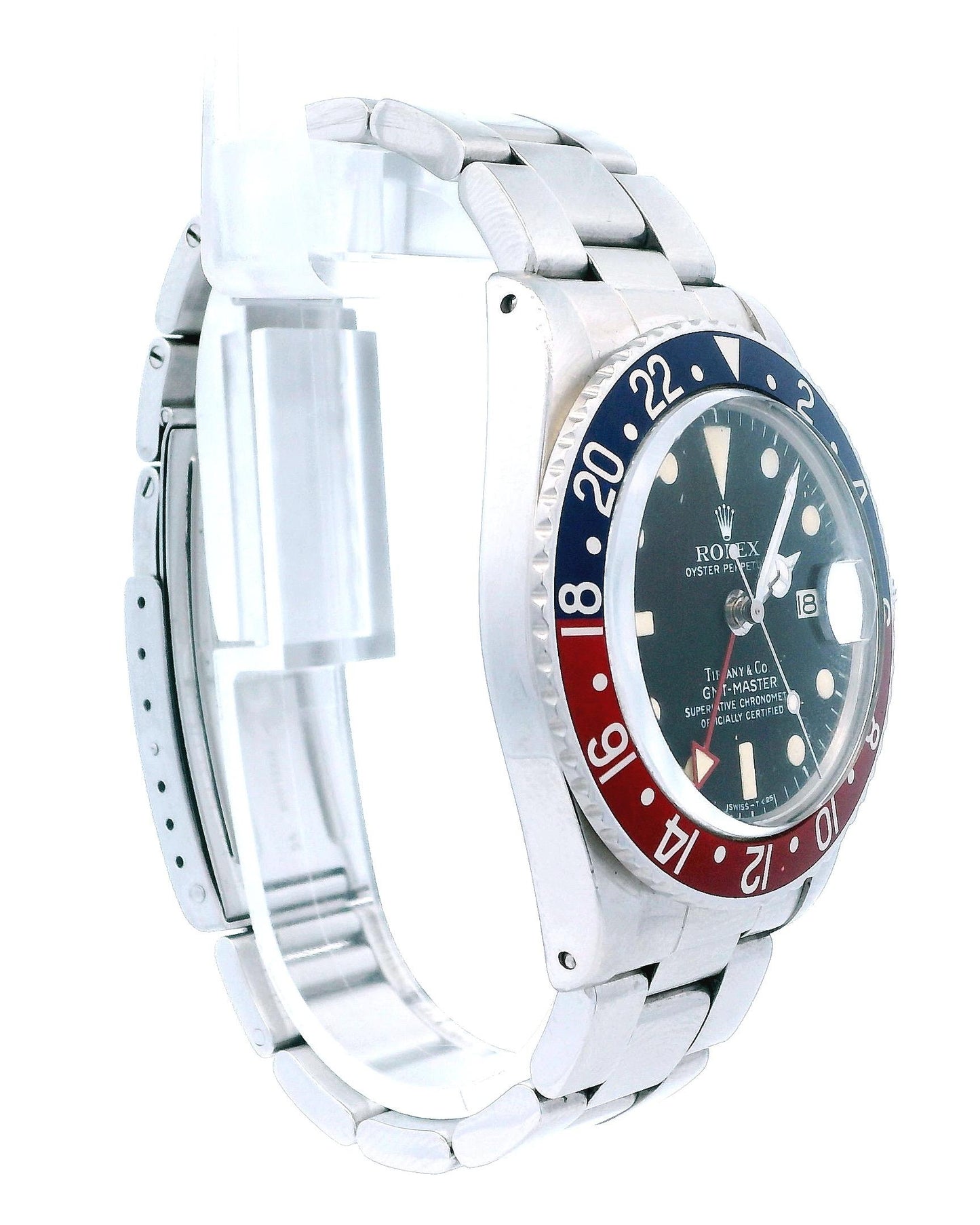 Rolex 1675 'Pepsi' GMT-MASTER Tiffany Dial Vintage Watch
