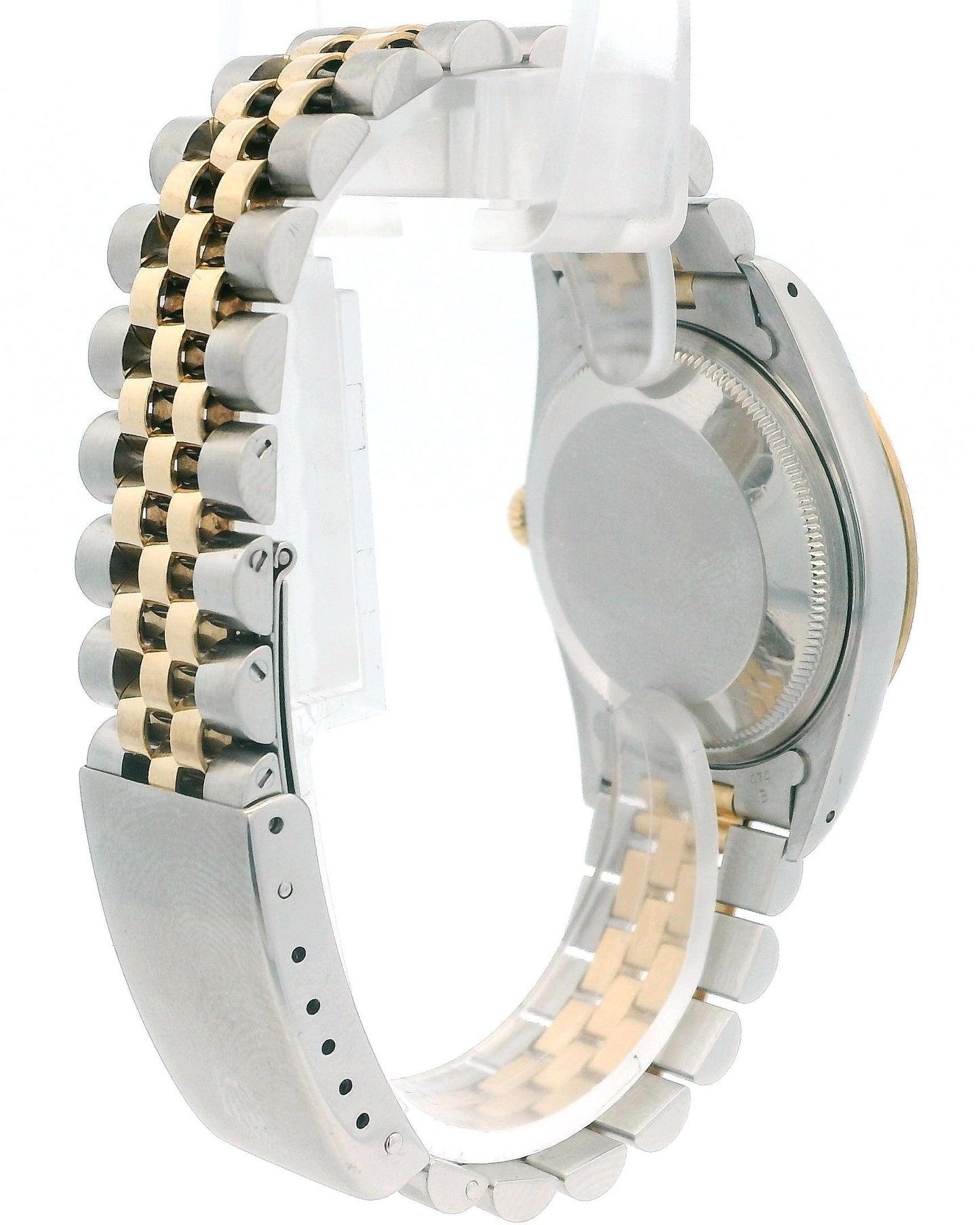 Rolex Date 15223 18K Yellow Gold & Stainless Steel Jubilee Bracelet Watch.