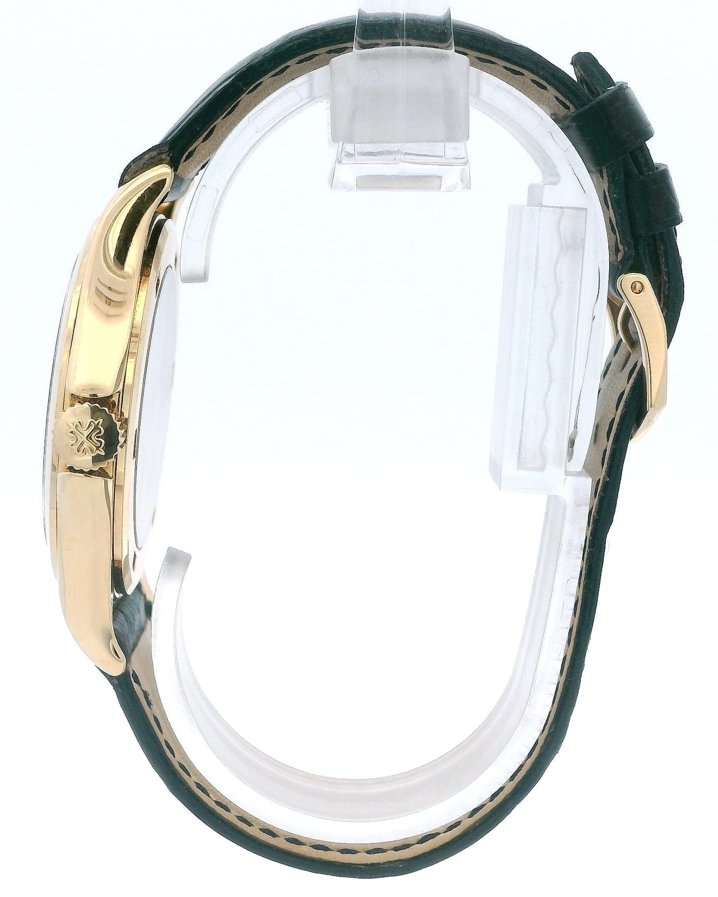 Patek Philippe 5107J Calatrava 18K Yellow Gold Ivory Dial Mens Watch