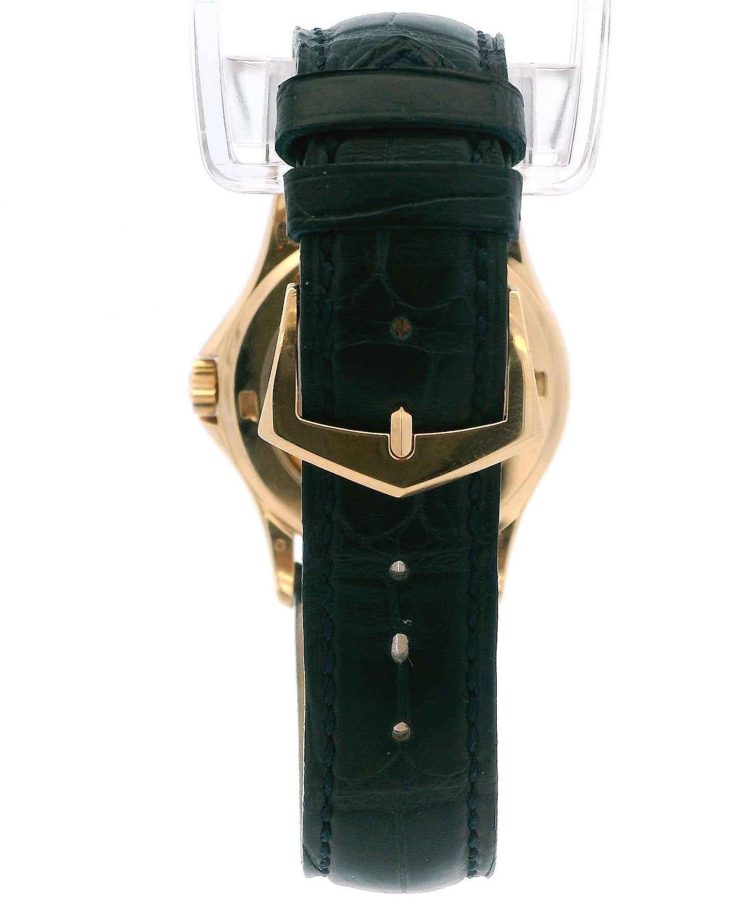 Patek Philippe 5107J Calatrava 18K Yellow Gold Ivory Dial Mens Watch
