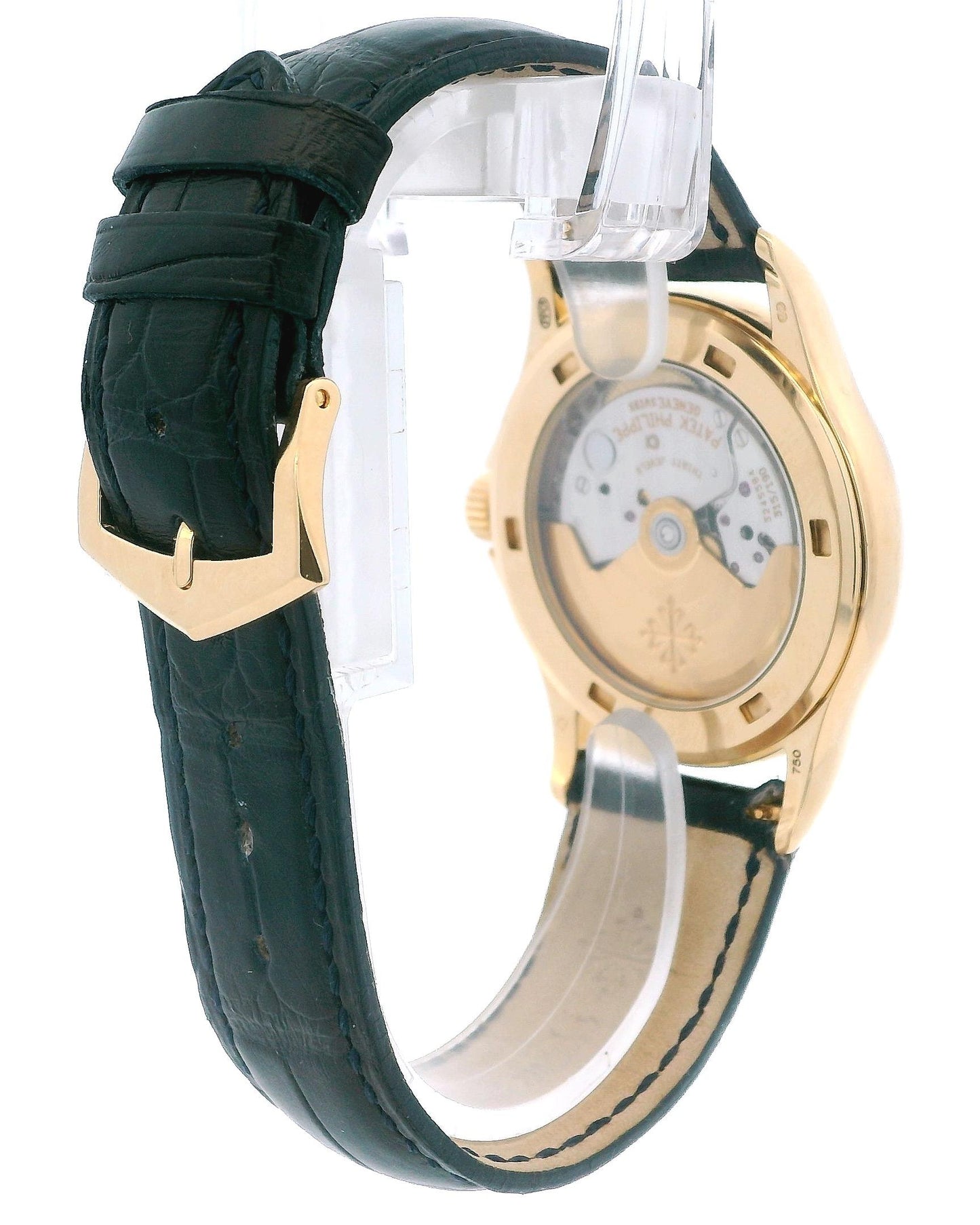 Patek Philippe 5107J Calatrava 18K Yellow Gold Ivory Dial Mens Watch