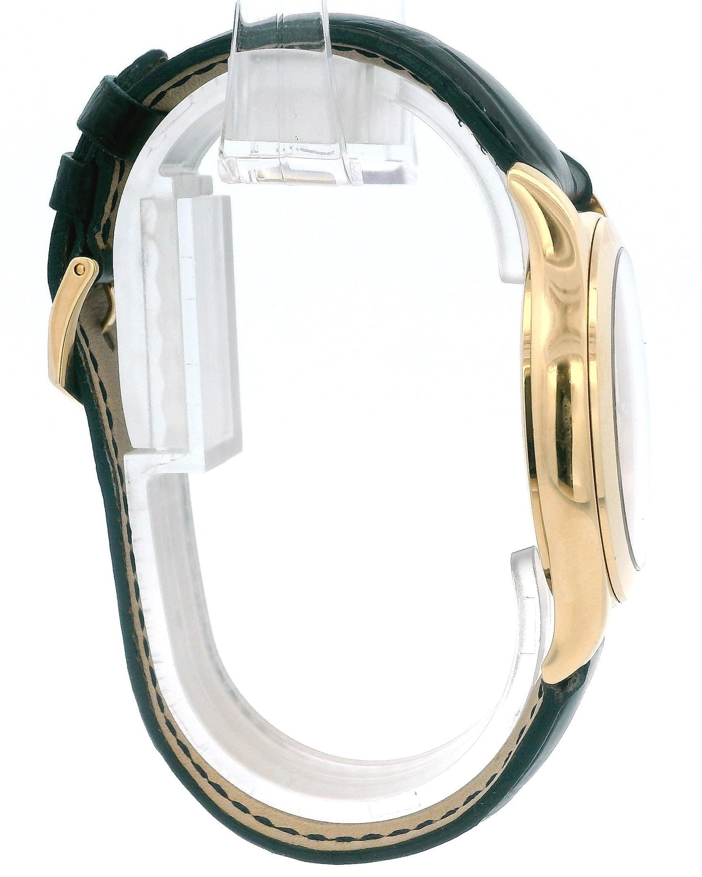 Patek Philippe 5107J Calatrava 18K Yellow Gold Ivory Dial Mens Watch