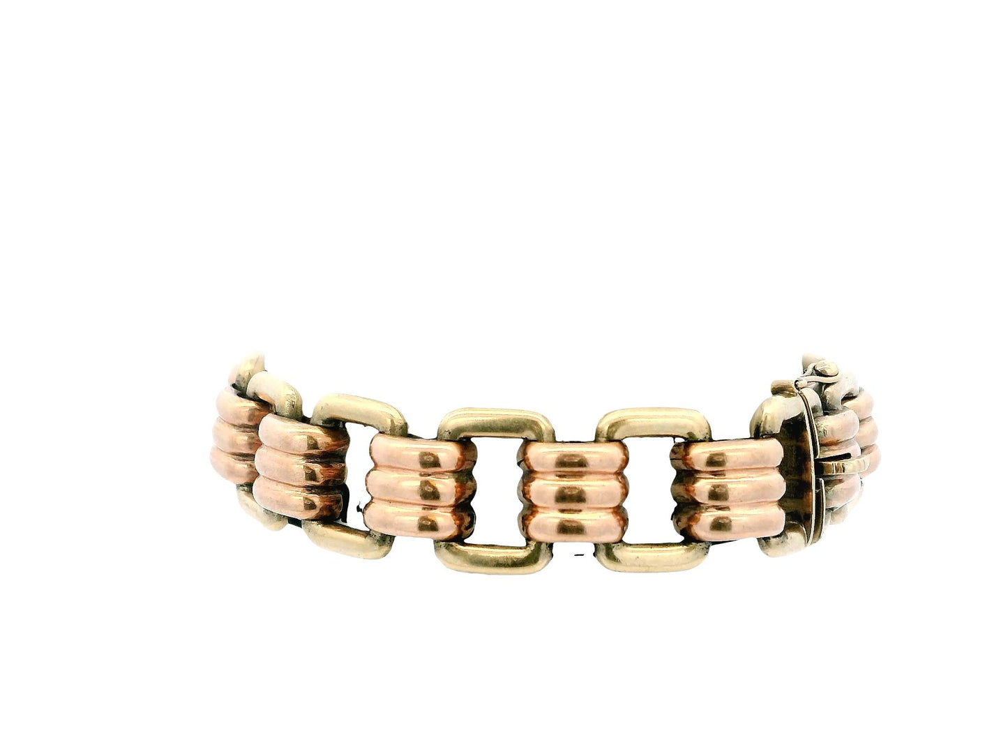 9K Yellow & Rose S&P Retro Bracelet
