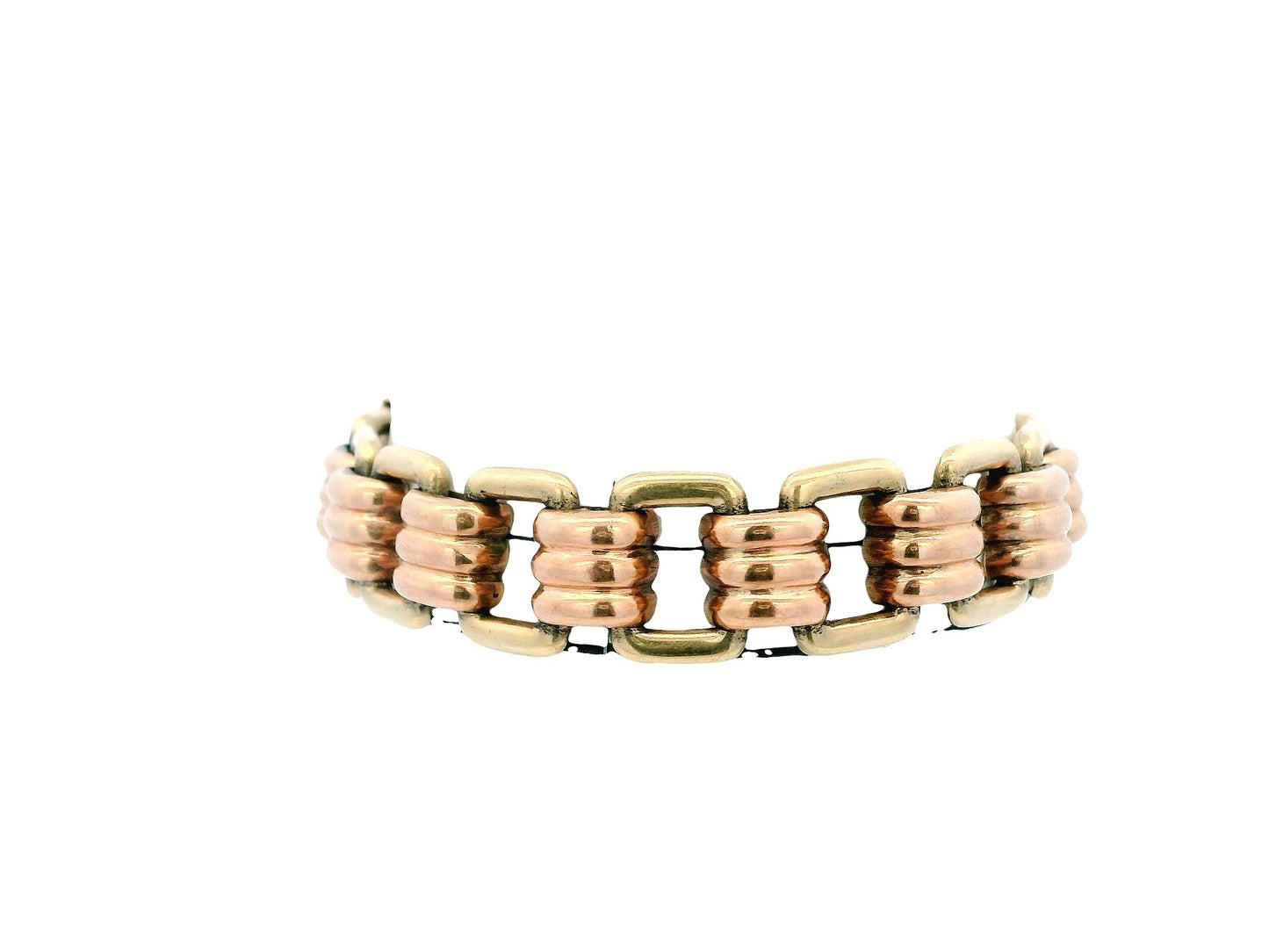 9K Yellow & Rose S&P Retro Bracelet