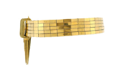 Retro 18K Gold Tassel Bracelet