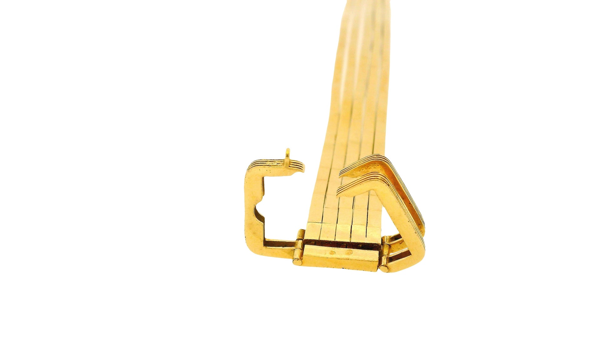 Retro 18K Gold Tassel Bracelet