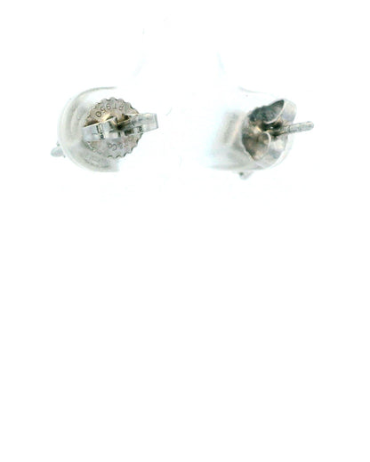 Tiffany & Co. Platinum Studs Diamond Earrings GIA Certificates W/Box