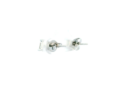 Tiffany & Co. Platinum Studs Diamond Earrings GIA Certificates W/Box