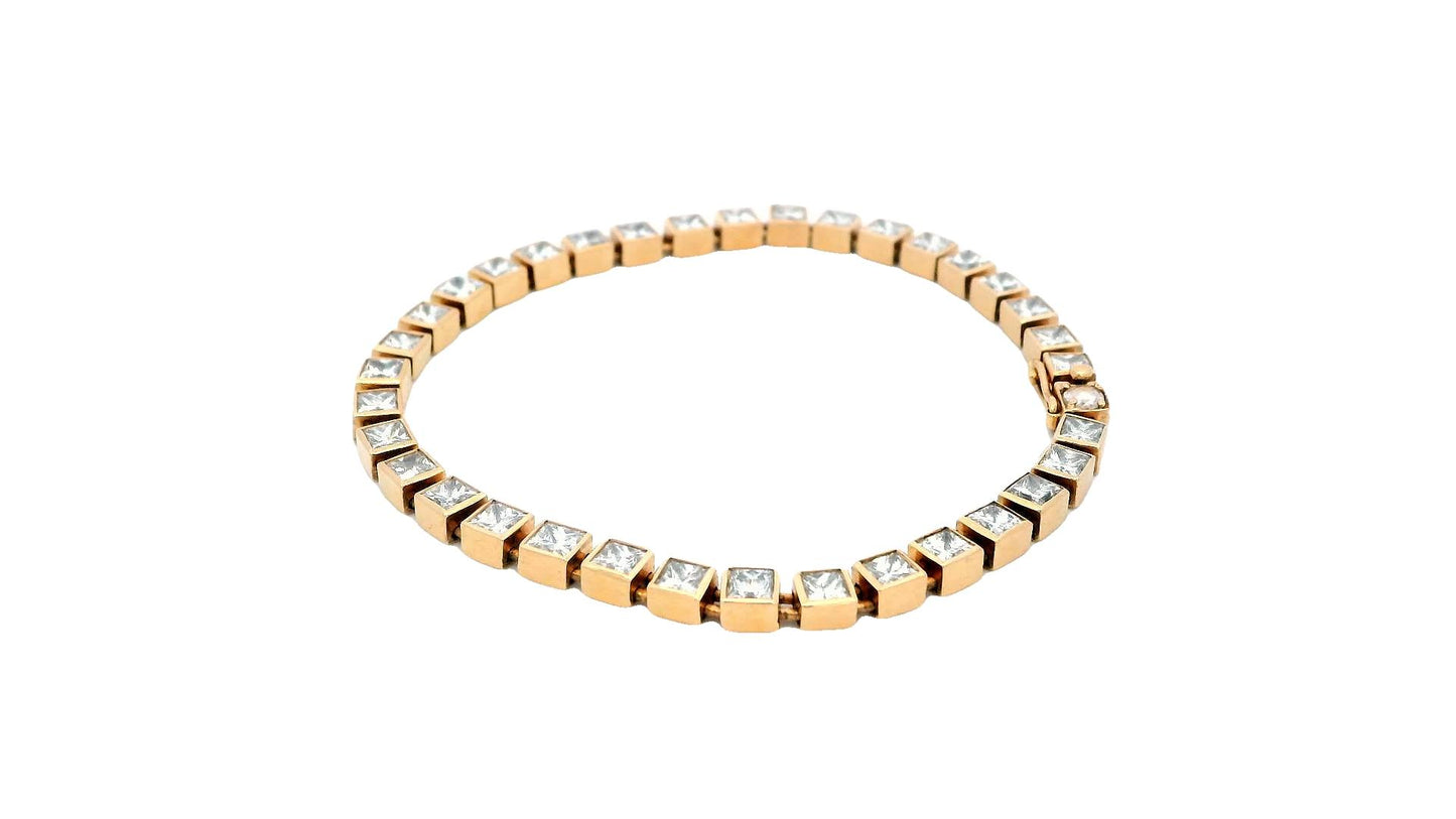 Tiffany & Co. 18K Rose Gold & Diamonds Bracelet