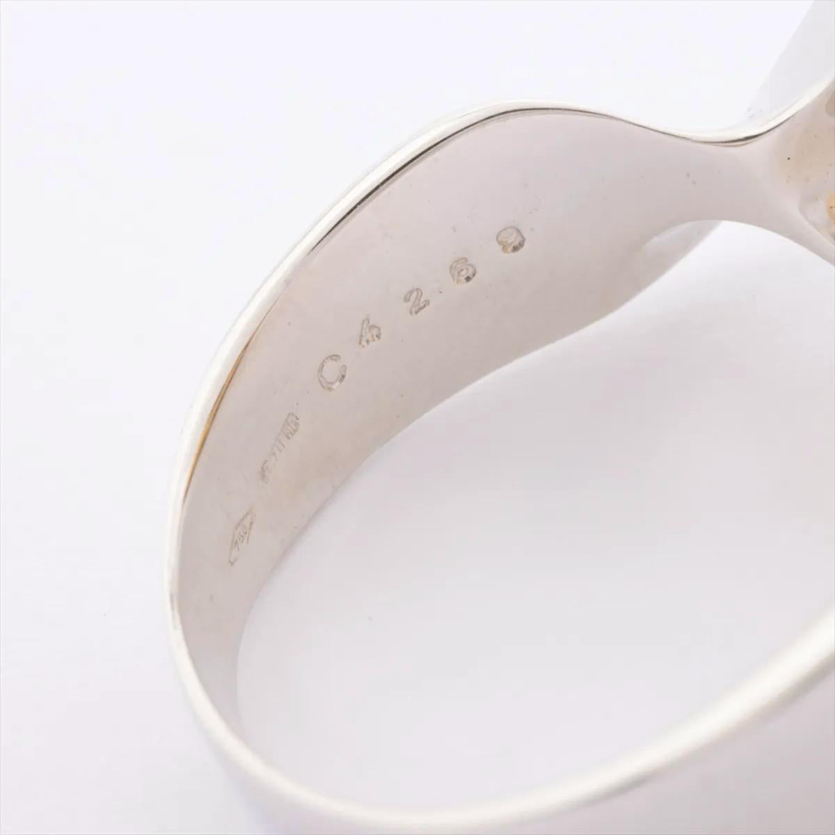 Marina B. 18K Yellow & White Gold Italian Ring