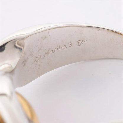 Marina B. 18K Yellow & White Gold Italian Ring