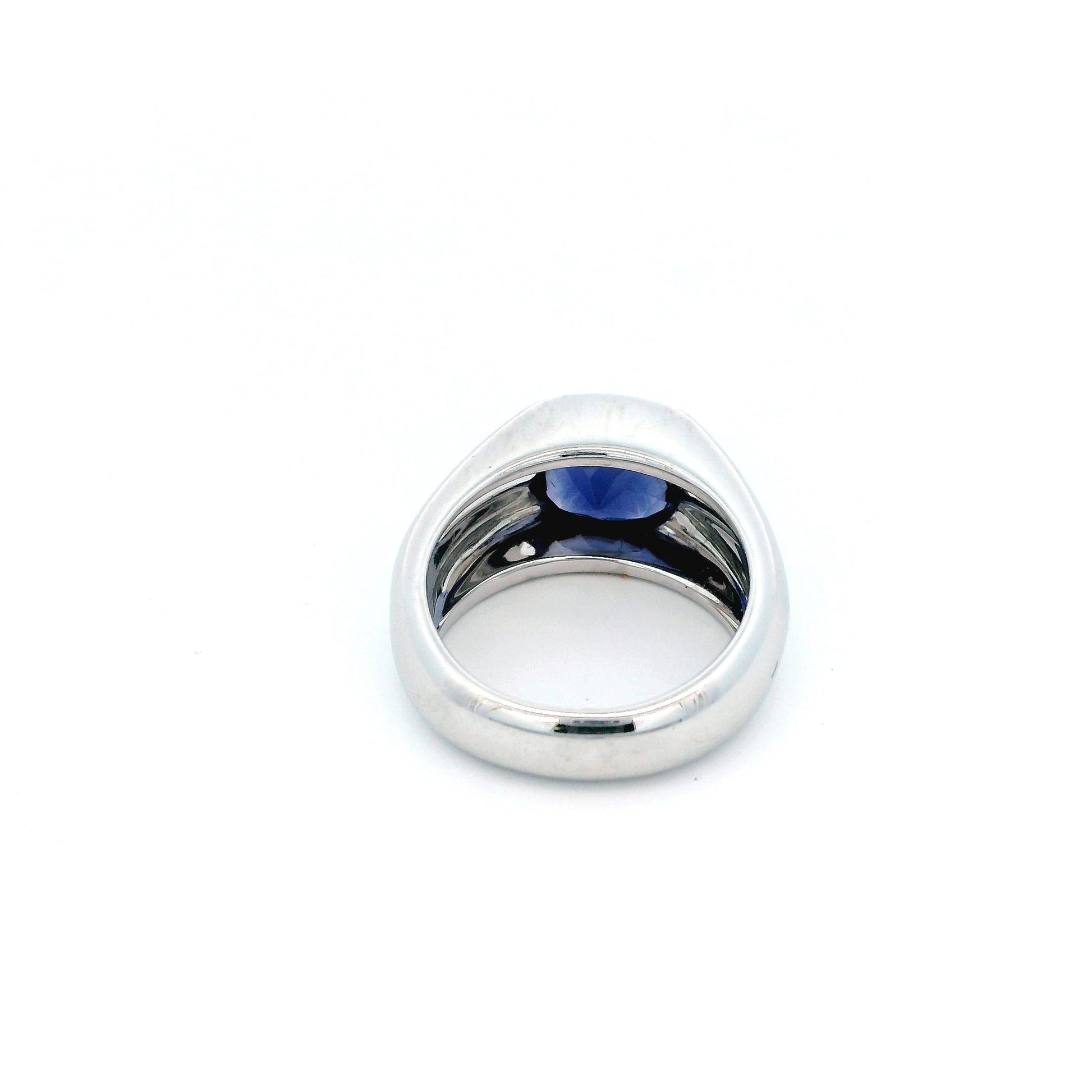 Vintage Tiffany & Co. Iolite 18K White Gold Solitaire Ring