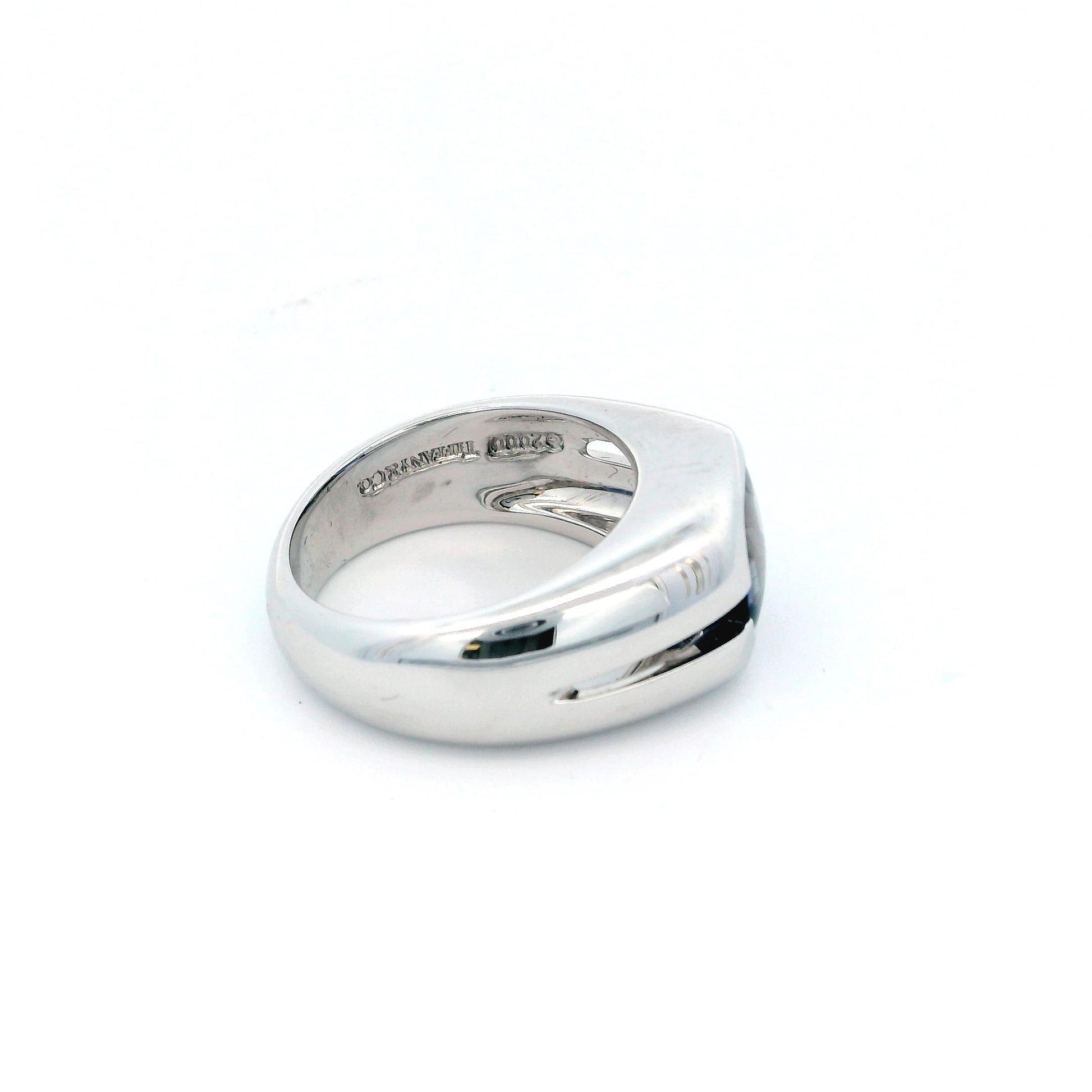 Vintage Tiffany & Co. Iolite 18K White Gold Solitaire Ring