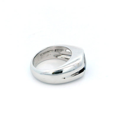 Vintage Tiffany & Co. Iolite 18K White Gold Solitaire Ring