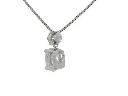 Platinum Diamond pedant necklace W/Certificate