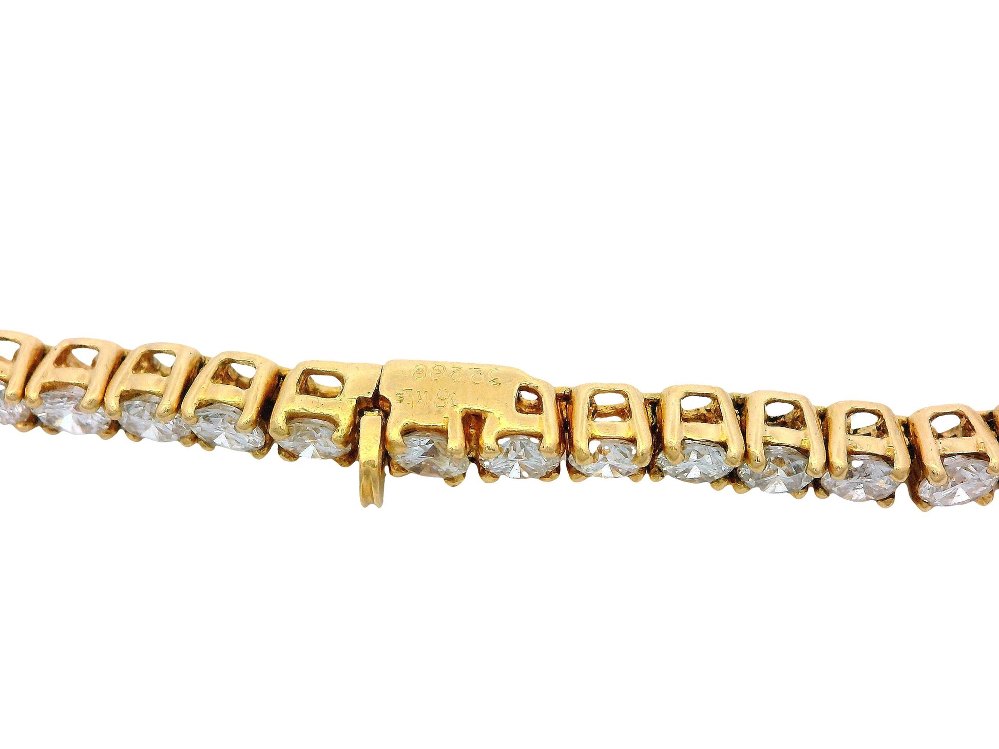 Mauboussin 18K Yellow Gold Necklace with Diamond and Sapphire