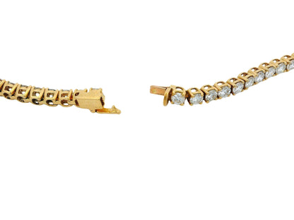 Mauboussin 18K Yellow Gold Necklace with Diamond and Sapphire