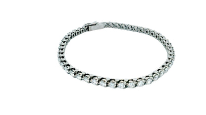 Cartier Platinum Diamond Line Bracelet