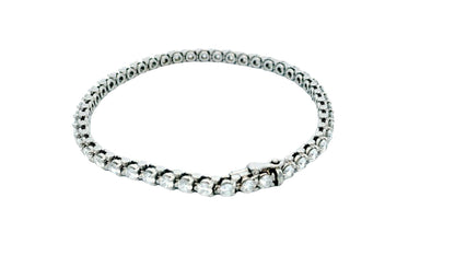 Cartier Platinum Diamond Line Bracelet