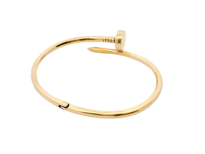 Cartier 18k Yellow Gold Aldo Cipullo Cartier Nail Bangle Bracelet
