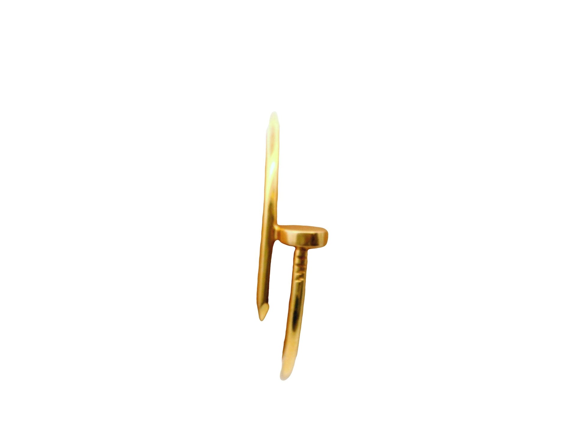 Cartier 18k Yellow Gold Aldo Cipullo Cartier Nail Bangle Bracelet