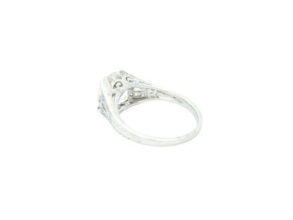 Tiffany & Co, Platinum Engagement Ring 3.03 Ct OMB W/GIA