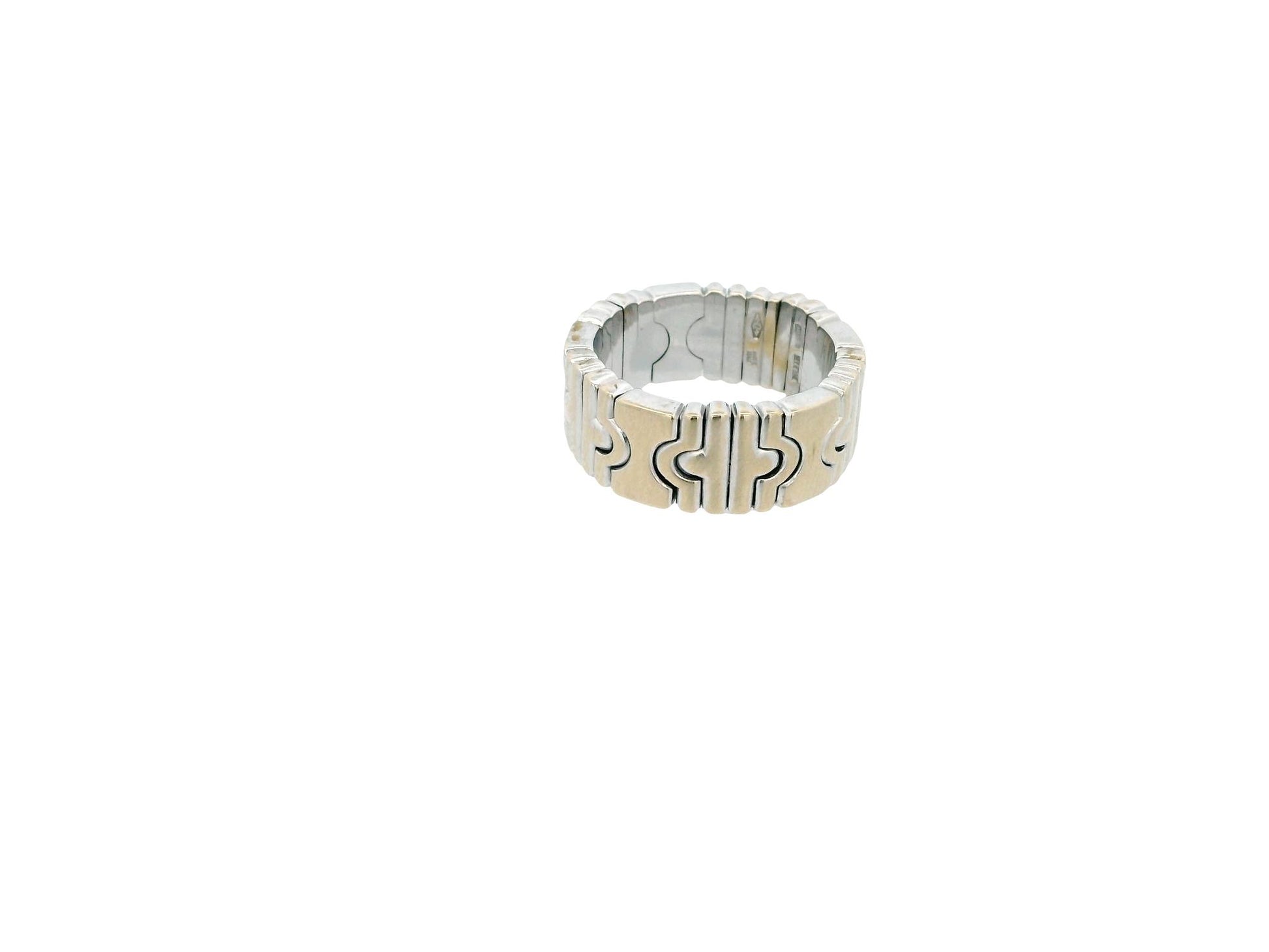 Bvlgari Parenthesis 18K White Gold Ring
