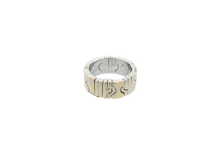 Bvlgari Parenthesis 18K White Gold Ring