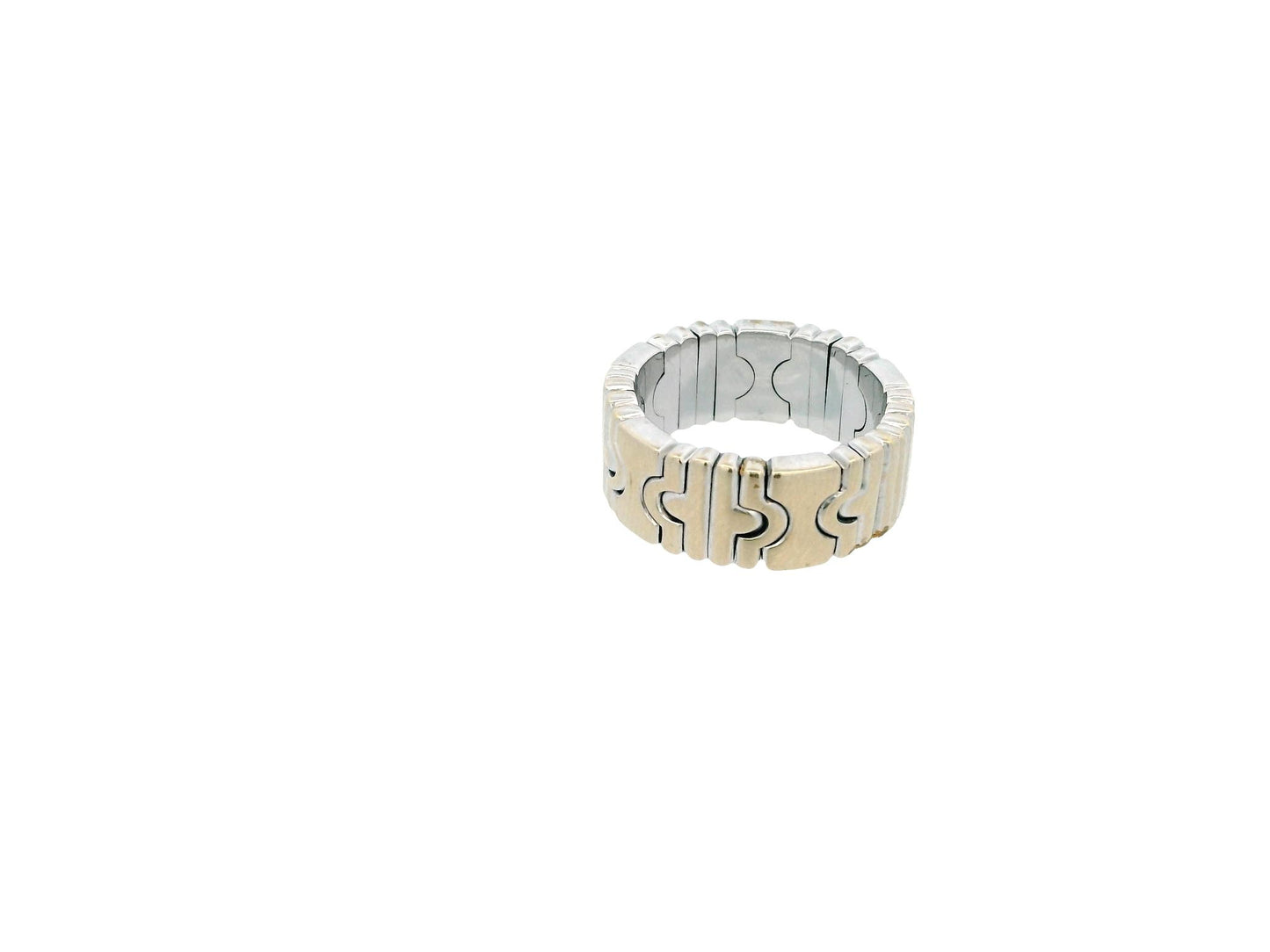 Bvlgari Parenthesis 18K White Gold Ring