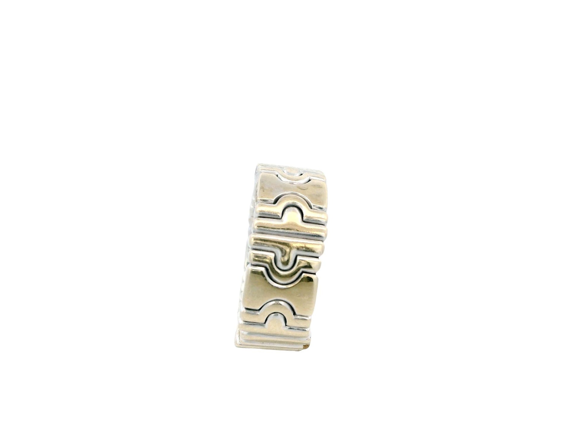 Bvlgari Parenthesis 18K White Gold Ring
