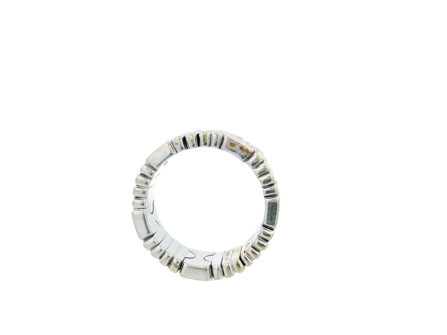 Bvlgari Parenthesis 18K White Gold Ring