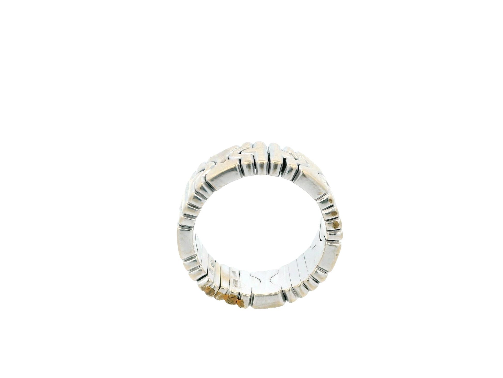 Bvlgari Parenthesis 18K White Gold Ring