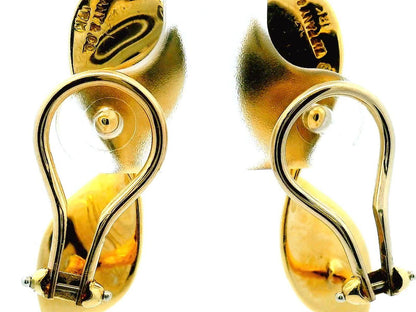 Tiffany Earrings  Twisted Bowtie clip-backs.