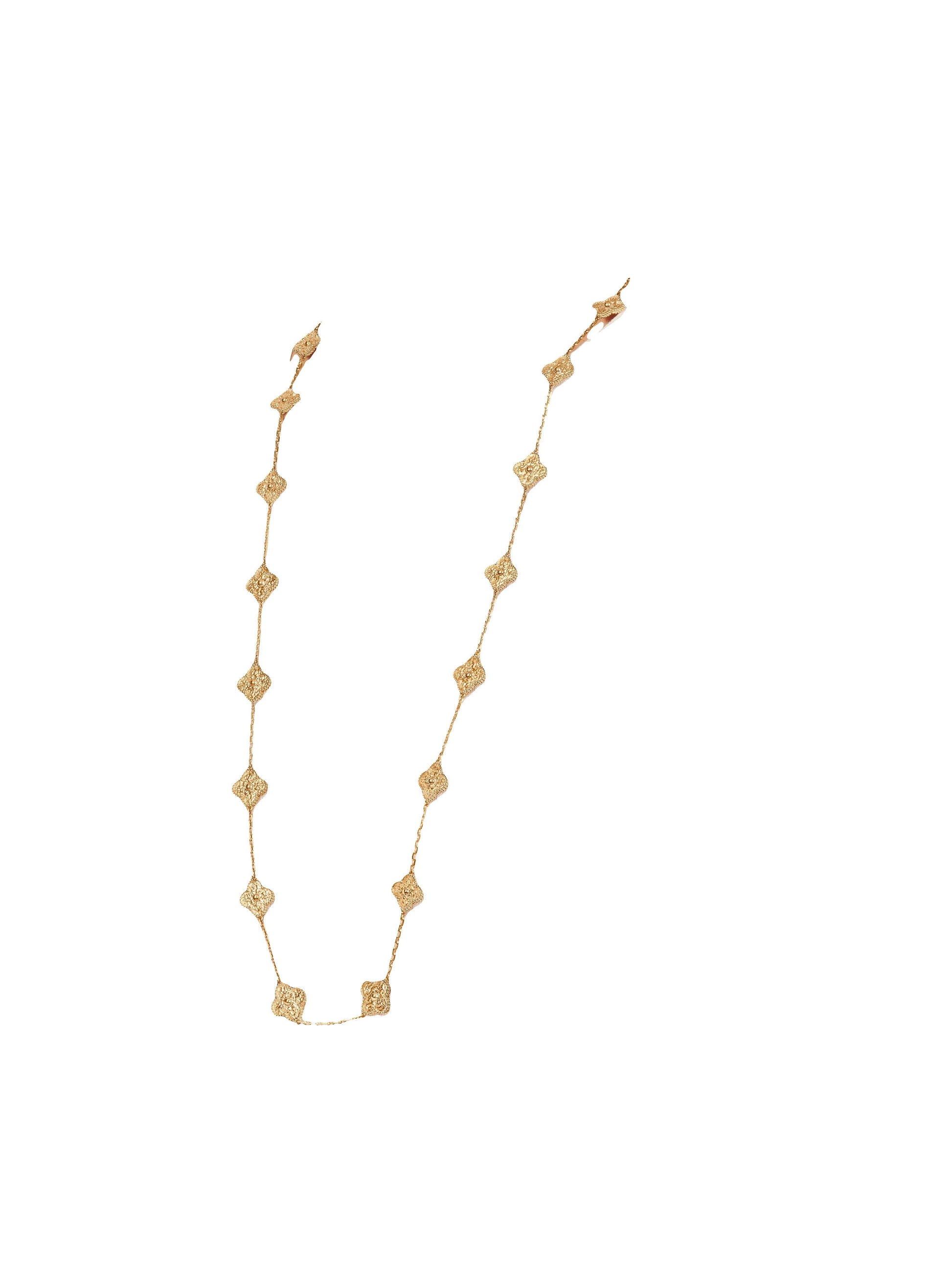 Van Cleef & Arpels Vintage Alhambra long necklace, 20 motifs