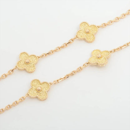 Van Cleef & Arpels Vintage Alhambra long necklace, 20 motifs W/ Service Papers
