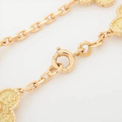 Van Cleef & Arpels Vintage Alhambra long necklace, 20 motifs W/ Service Papers