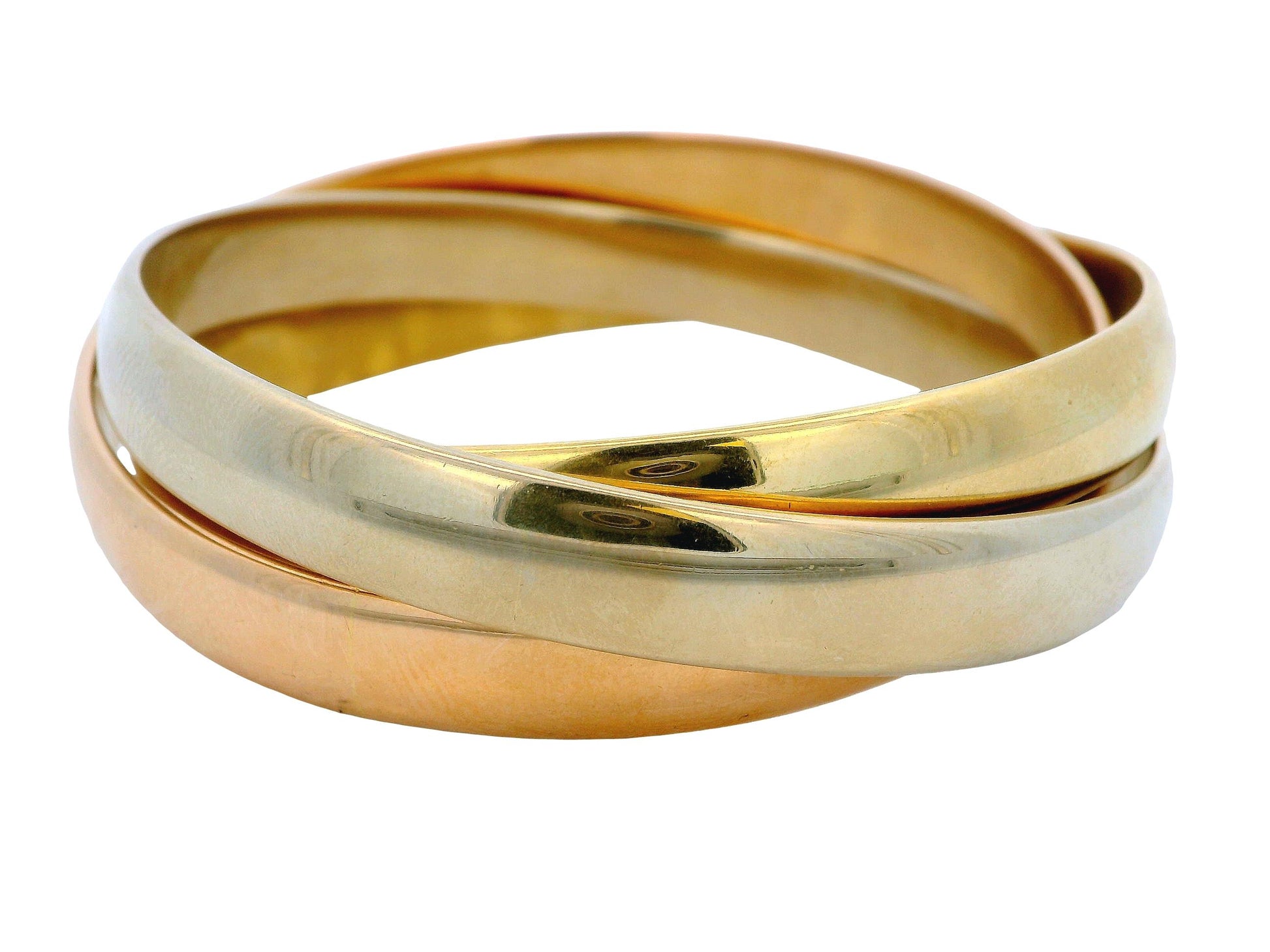 Cartier Trinity Bracelet Wide-Italian Hallmark