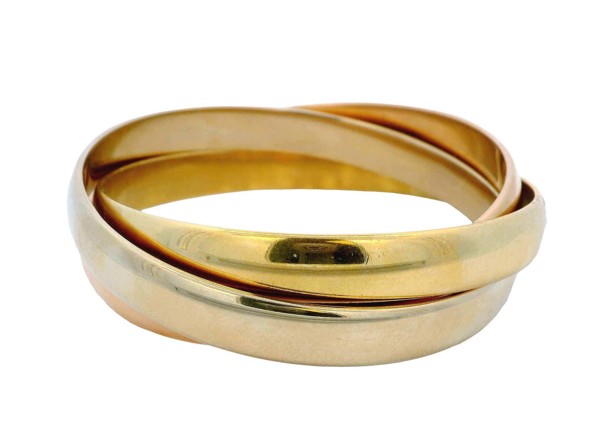 Cartier Trinity Bracelet Wide-Italian Hallmark